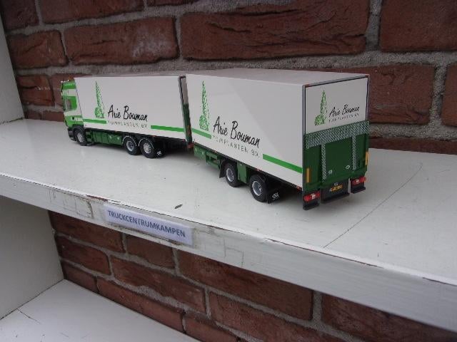 Tekno  Scania  R 420  Topline  van  Arie  Bouman., Ophalen of Verzenden, Zo goed als nieuw, Bus of Vrachtwagen, Tekno