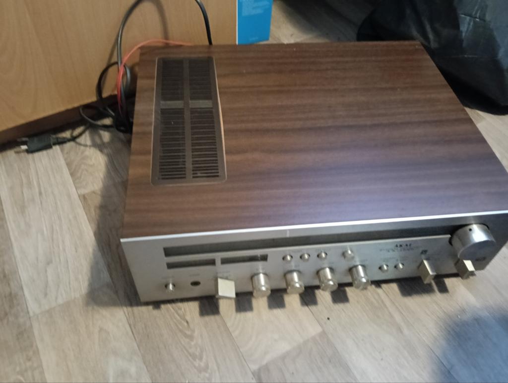 Akai AA-1030 Stereo Receiver - Vintage Hifi, Gebruikt, 60 tot 120 watt, Stereo, Ophalen