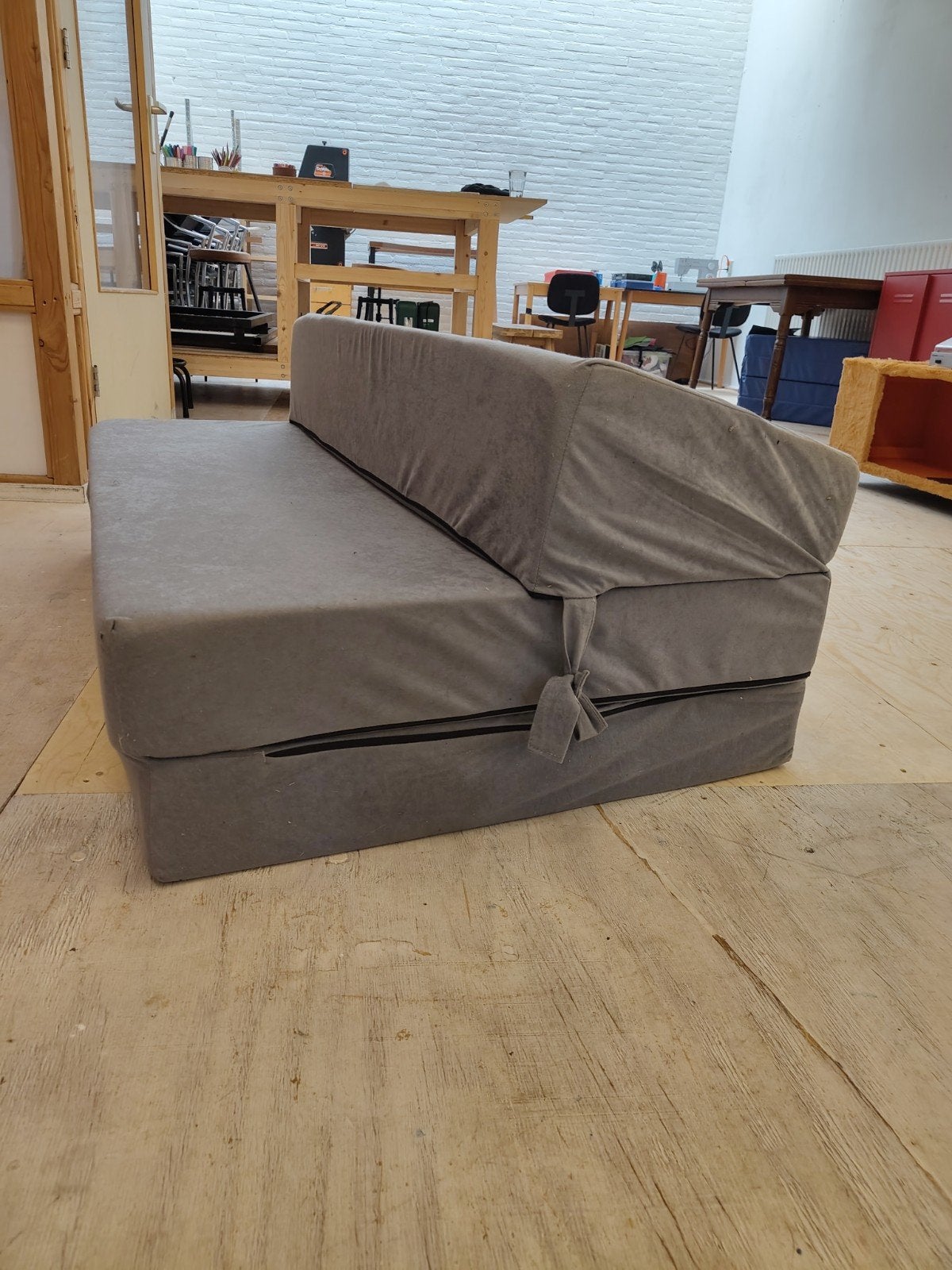 Opklap matras, Ophalen, Twijfelaar, Grijs