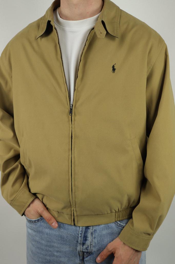 Ralph Lauren harrington jas jack zomerjas - Beige - M, -, Maat 48/50 (M), Beige, -