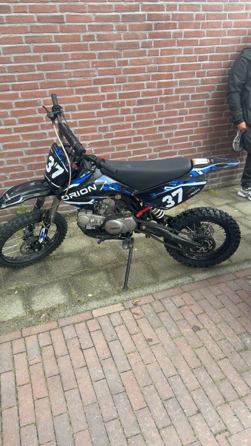 Pitbike 125cc tekoop, Fietsen en Brommers, Brommers | Crossbrommers, 125 cc, Zo goed als nieuw, 5 versnellingen, Ophalen