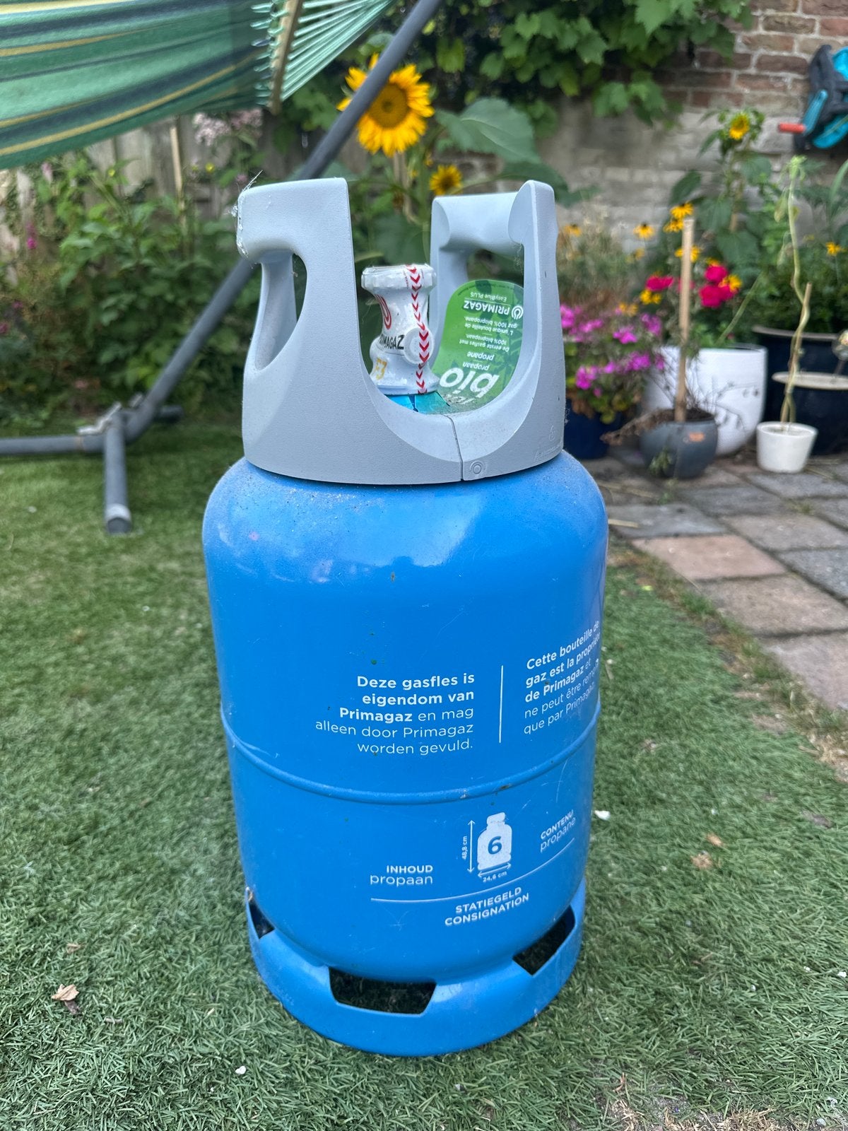 Primagaz propaan gasfles 6 kg. Ongebruikt. Sealed., Ophalen, Nieuw