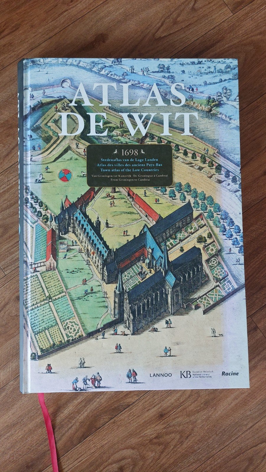 Atlas De Wit - Stedenatlas van de Lage Landen, Overige atlassen, Ophalen of Verzenden, Zo goed als nieuw, 1800 tot 2000