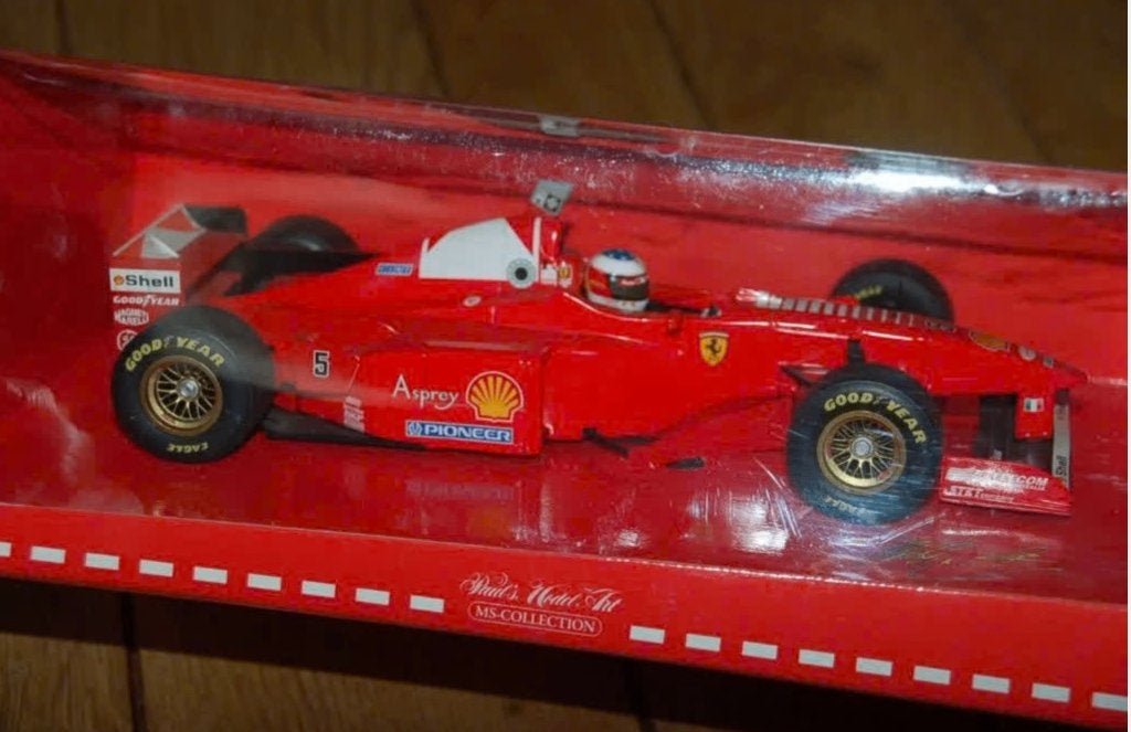 1:18 FERRARI F1 F310B SCHUMACHER Minichamps ZIE INFO WRH, Hobby en Vrije tijd, Verzenden, Zo goed als nieuw, Auto, Hot Wheels