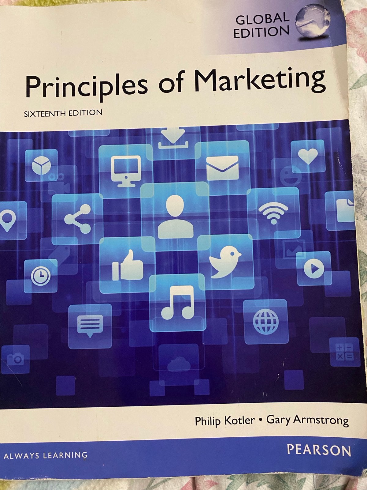 Principles of Marketing - Zestiende Editie, Boeken, Ophalen, Beta, Gelezen, HBO