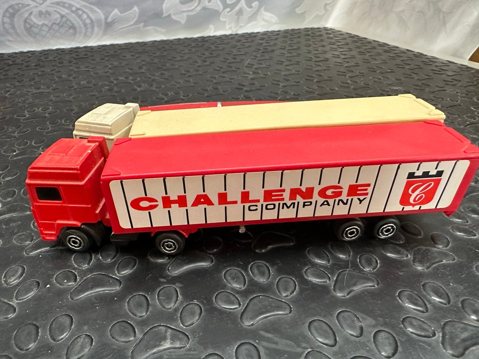 Vintage Volvo vrachtwagen speelgoedmodel, Ophalen of Verzenden, Gebruikt