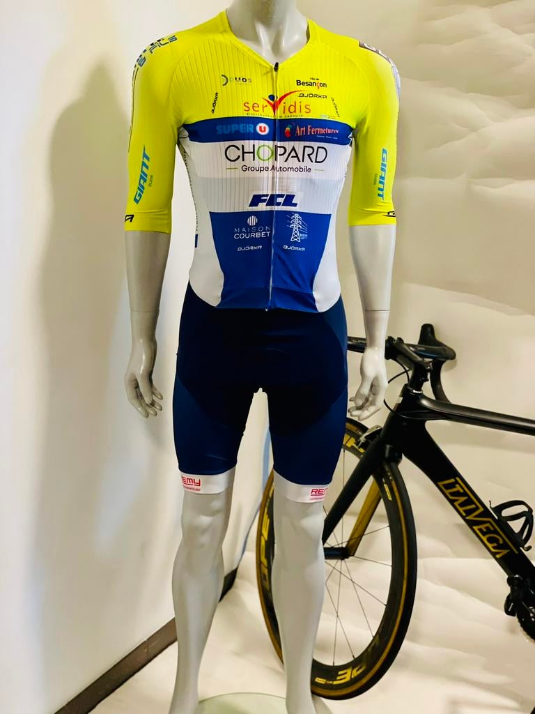 Wielrenkleding wielrenpak snelpak speedsuit maat M Bjorka, Ophalen of Verzenden, Zo goed als nieuw, Bovenkleding, Heren
