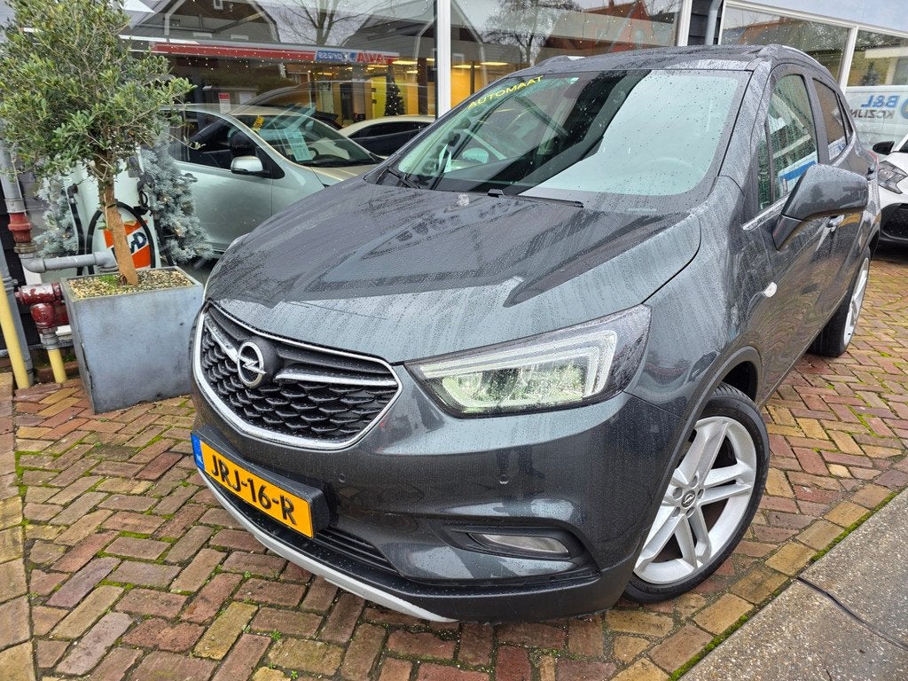 Opel MOKKA X 1.4 Turbo Innovation automaat,leder,opendakbose, Auto's, Opel, Gebruikt, Leder, 1364 cc, SUV of Terreinwagen