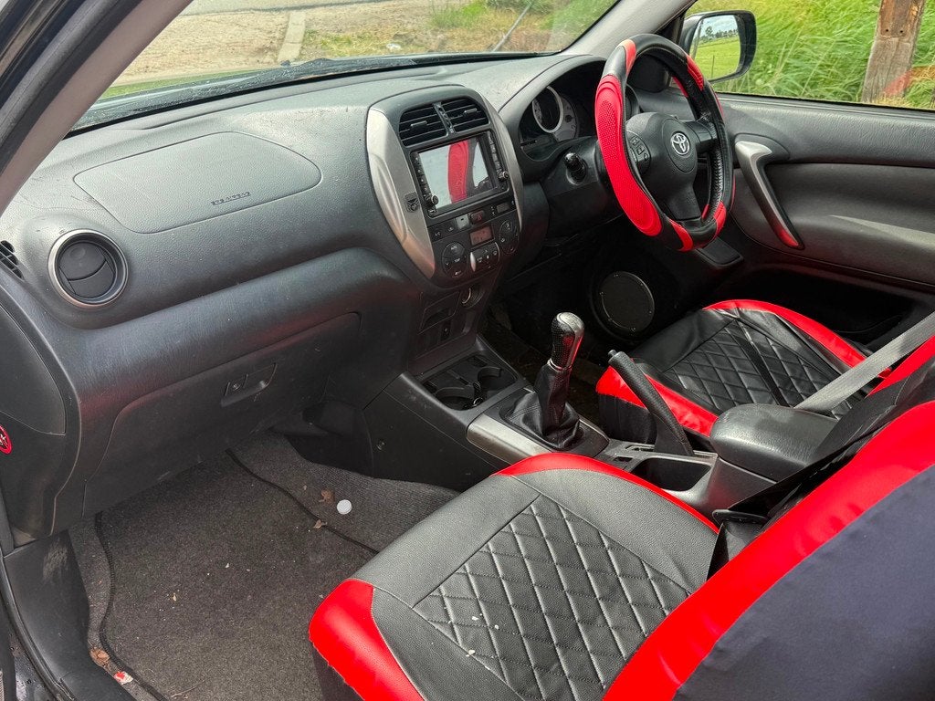 Toyota RAV4 2.0-16V VVT-i Luna RHD Rechtsgestuurd !, 1998 cc, Stof, Gebruikt, Zwart