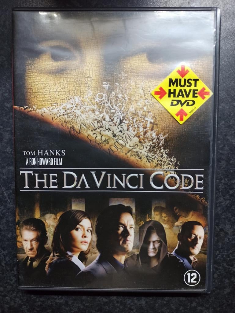 Dvd "The DaVinci code" met Tom Hanks., Vanaf 12 jaar, Ophalen of Verzenden, Nieuw in verpakking