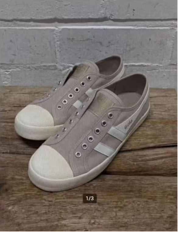 Gola - Mooie canvas slip on sneakers maat 37 - Nieuw, Nieuw, Gola, Ophalen of Verzenden, Sneakers of Gympen