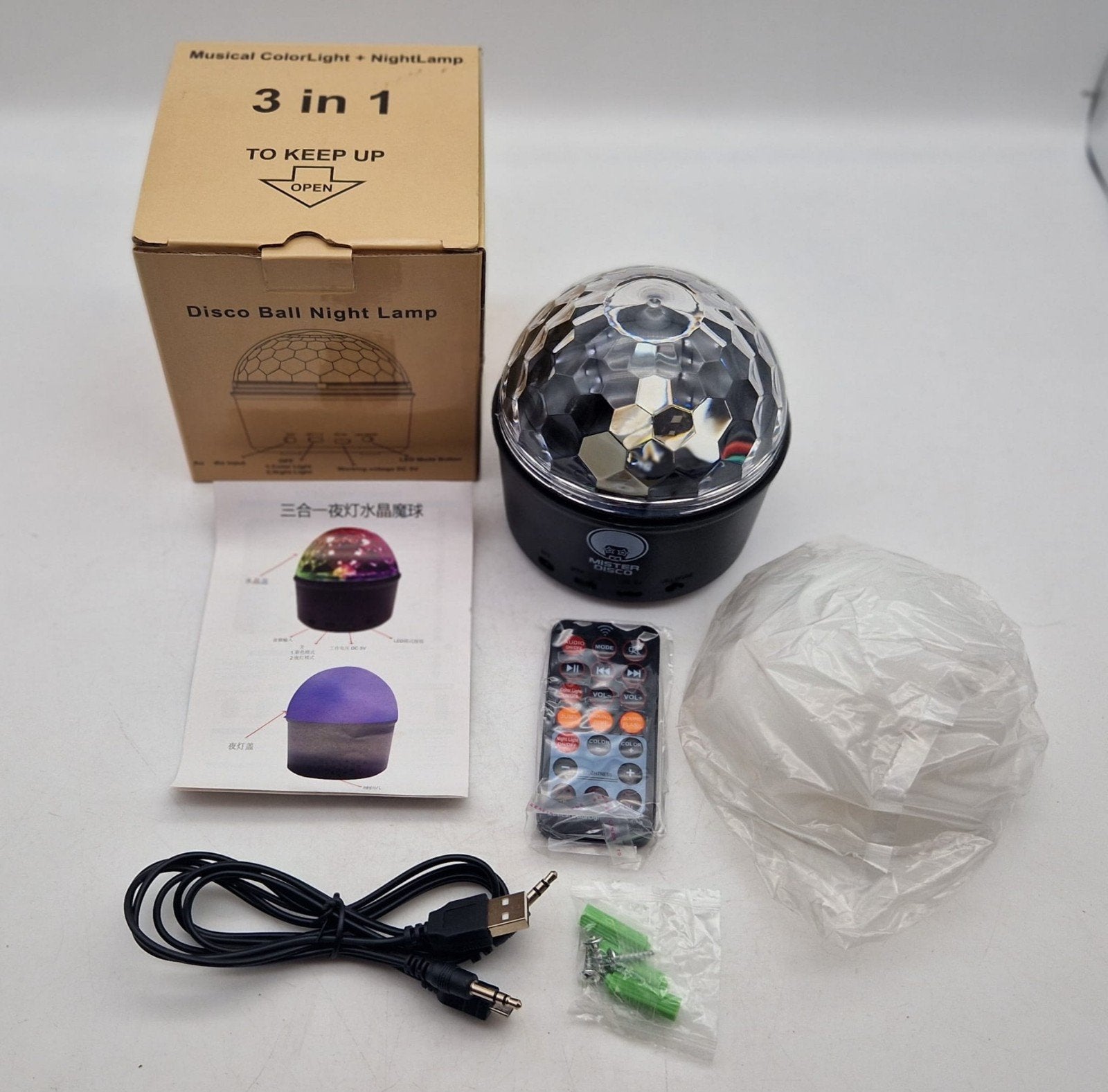 Partij discolamp Bluetooth speaker 10 stuks € 5,- p.st., ., Nieuw, Ophalen of Verzenden, .