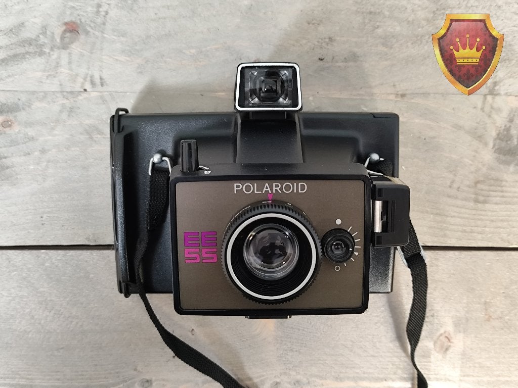 Polaroid EE55 Land Camera + Philips PF4 Flitslampjes, Niet ingevuld, Gebruikt, Niet ingevuld, Polaroid