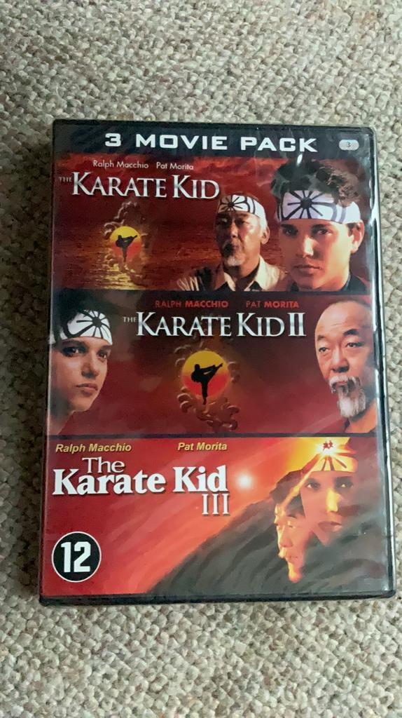 KARATE KID 3 movie pack., Boxset, Ophalen of Verzenden, Nieuw in verpakking, Vanaf 12 jaar