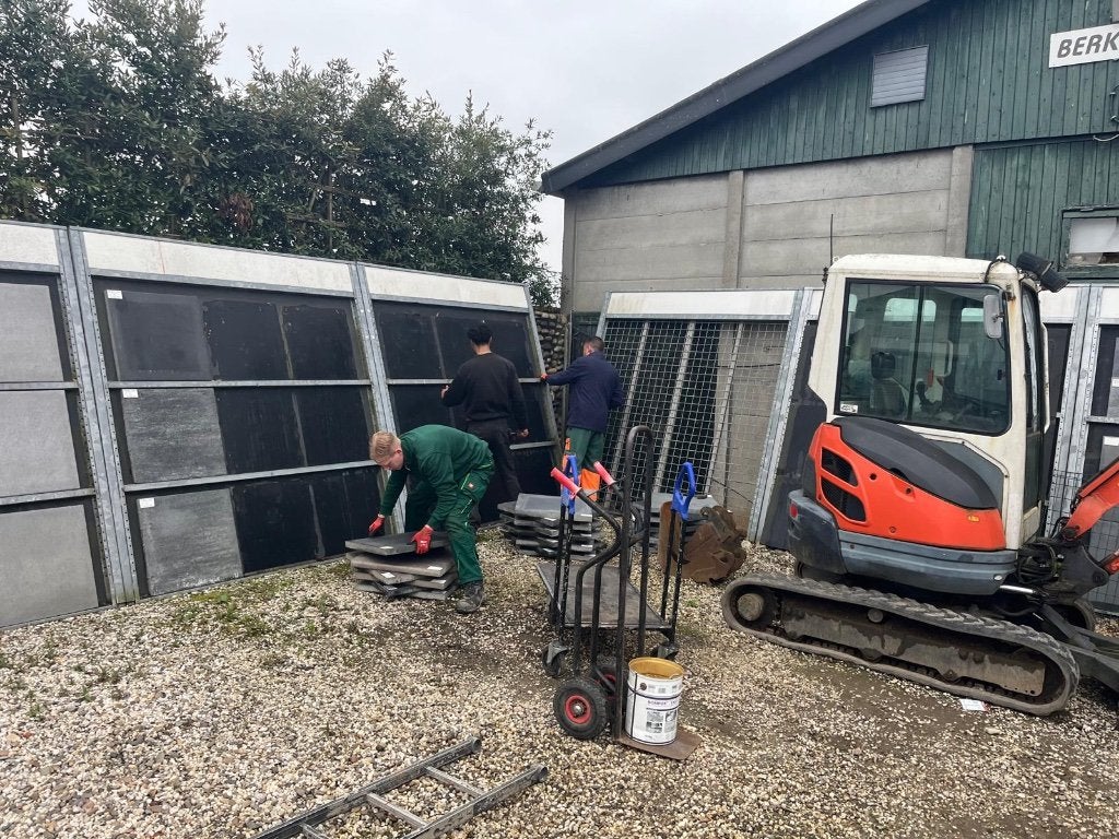 Tegelrekken / Tegeldisplays / Showrekken, Tuin en Terras, Tuinschermen, Ophalen, Staal, 200 cm of meer, 200 cm of meer
