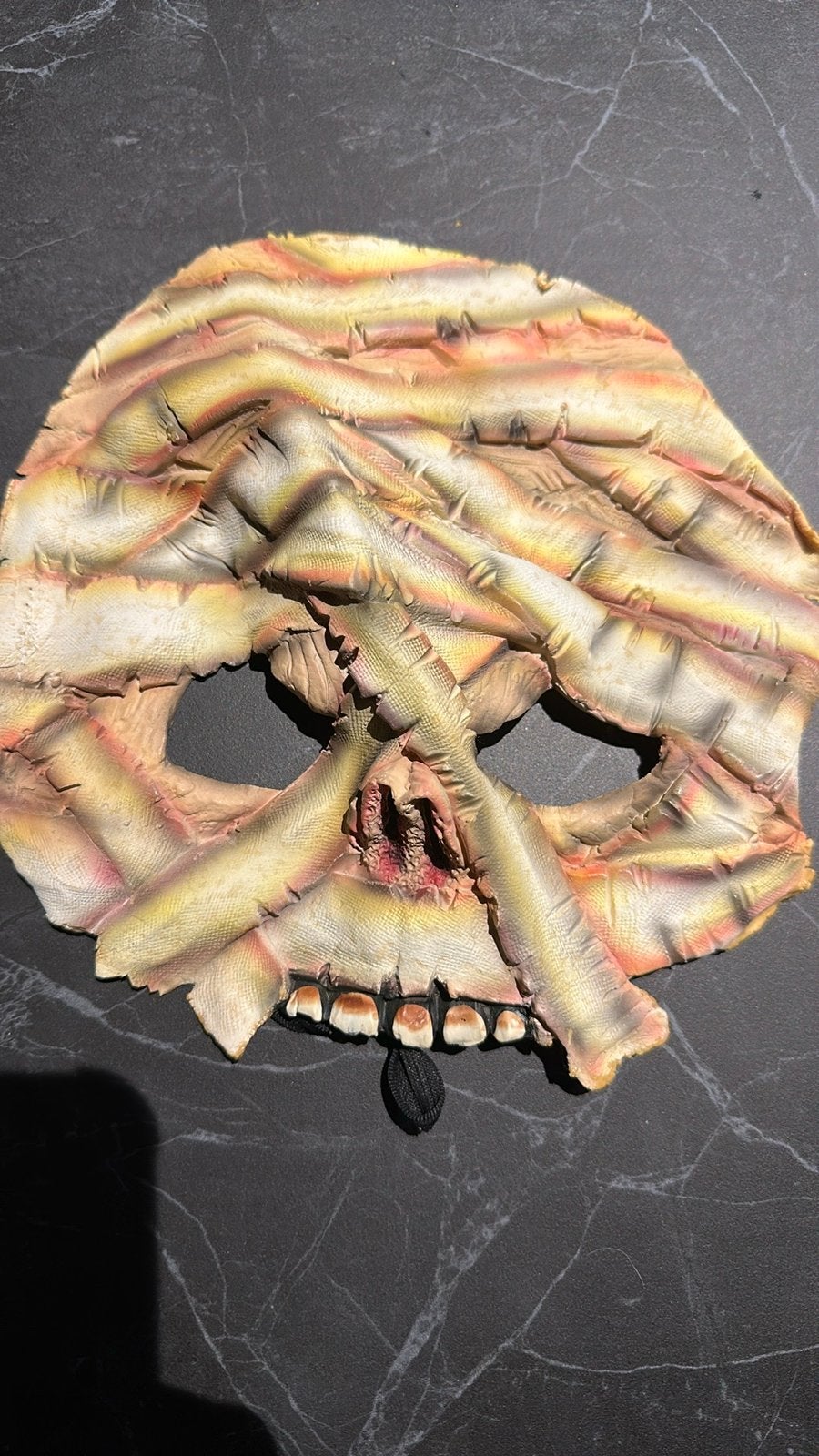 Horror Masker - Mummie, Ophalen of Verzenden, Gebruikt, Toneelattributen of Onderdelen