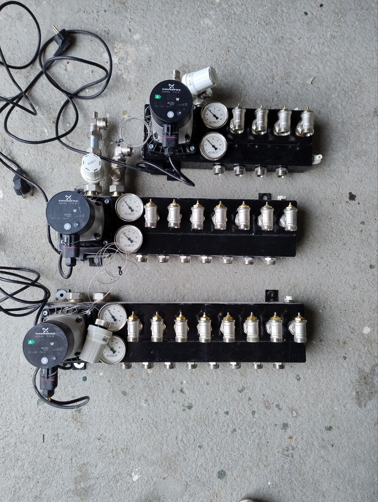 Robot vloerverwarming verdelers, Doe-het-zelf en Verbouw, Ophalen, Minder dan 30 cm, Overige typen, Minder dan 60 cm