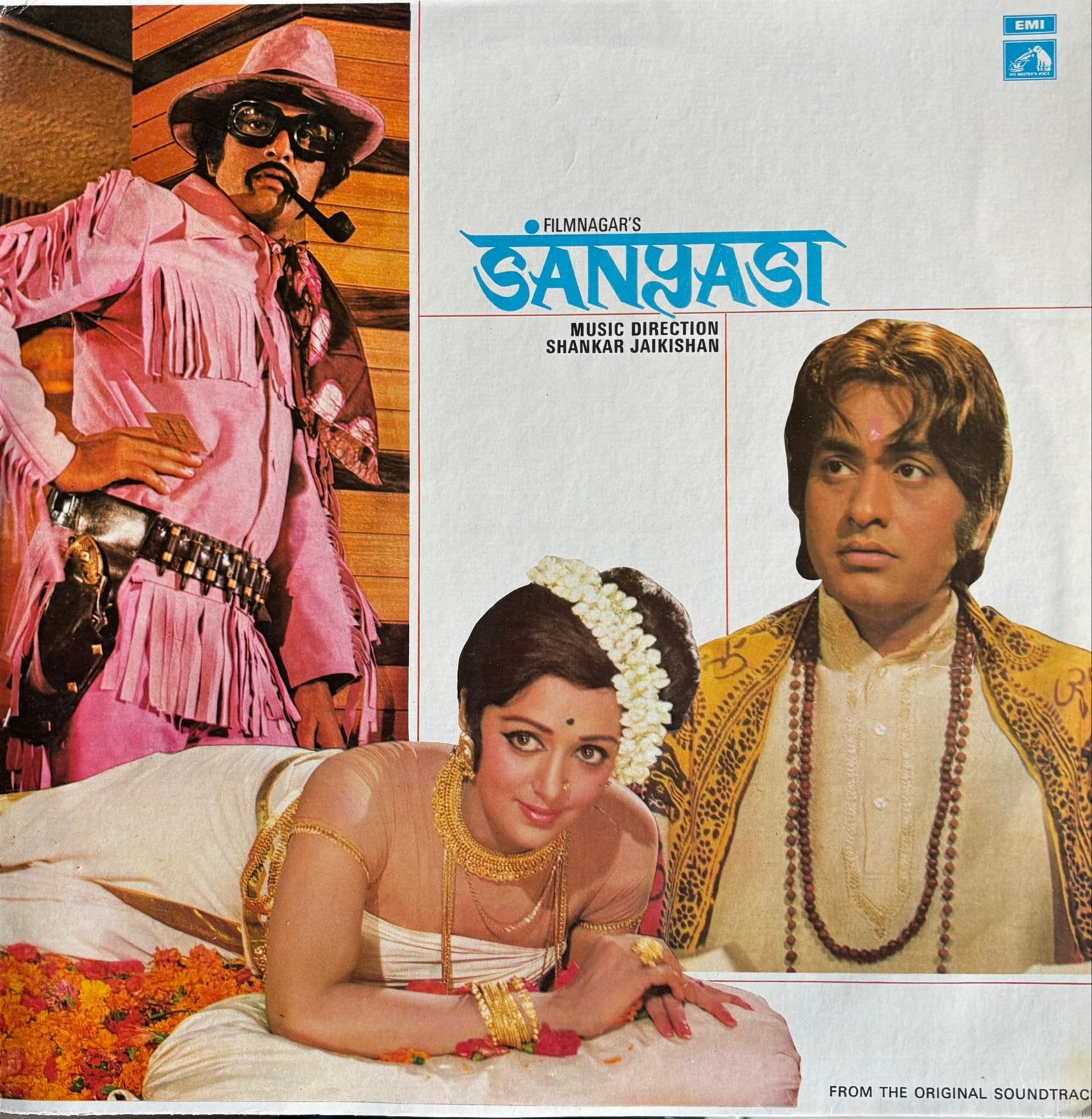 Sanyasi - Originele Soundtrack LP (Bollywood, India), Verzenden, 1970 - 1979, Gebruikt, 12 inch
