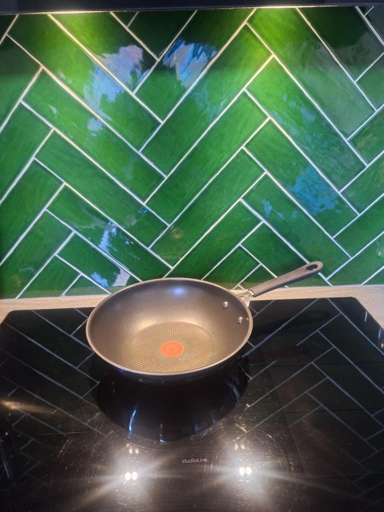 Tefal Green Chef Jamie Oliver pan 30 cm, Huis en Inrichting, Ophalen of Verzenden