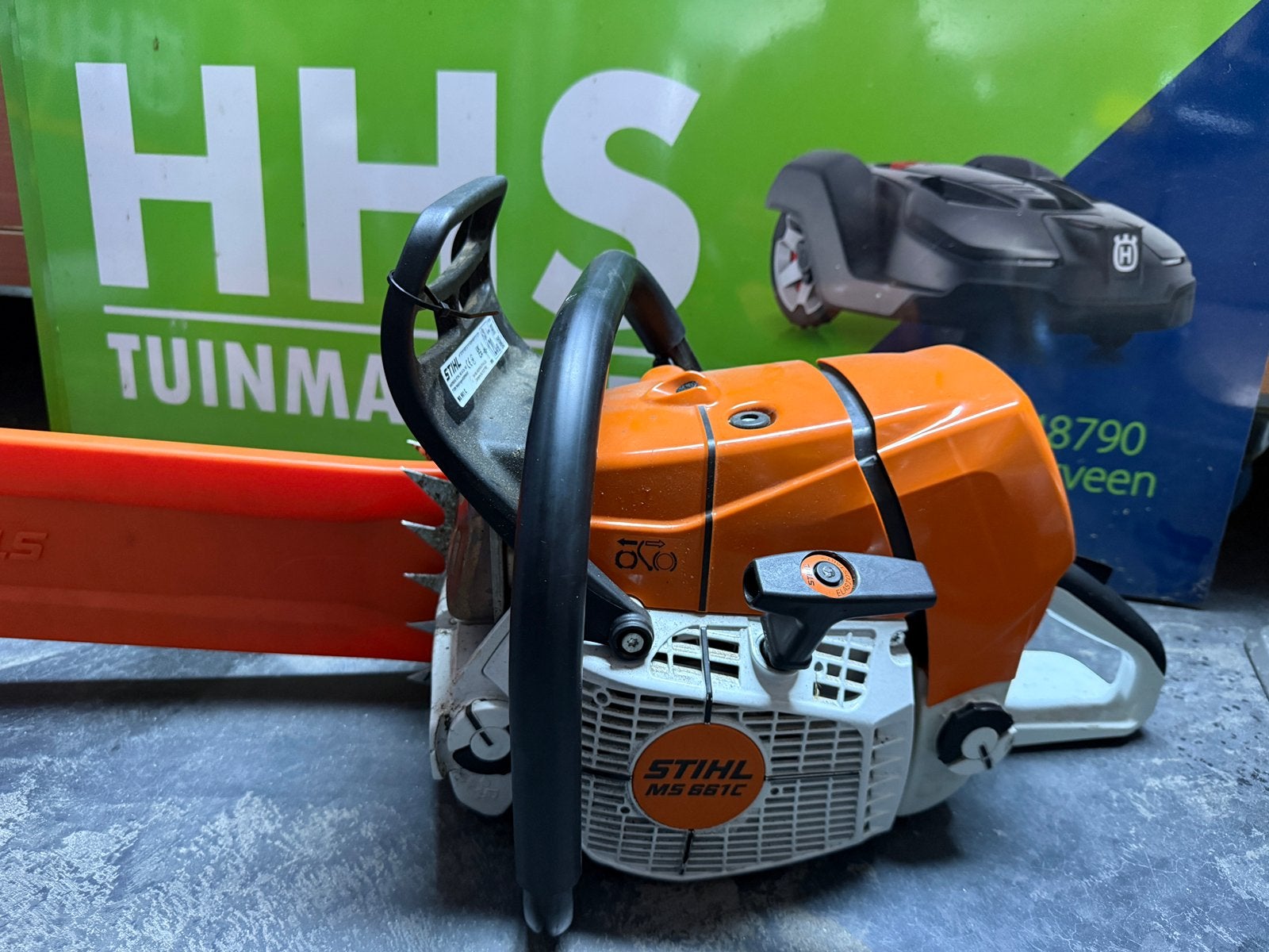 Stihl ms 661c bijna als nieuw, Ophalen, Zo goed als nieuw