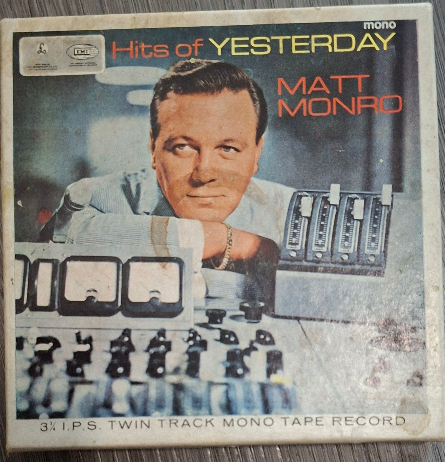 Vintage Matt Monro - Hits of Yesterday - Mono Tape Record, Audio, Tv en Foto, Bandrecorders, Bandrecorder, Ophalen of Verzenden