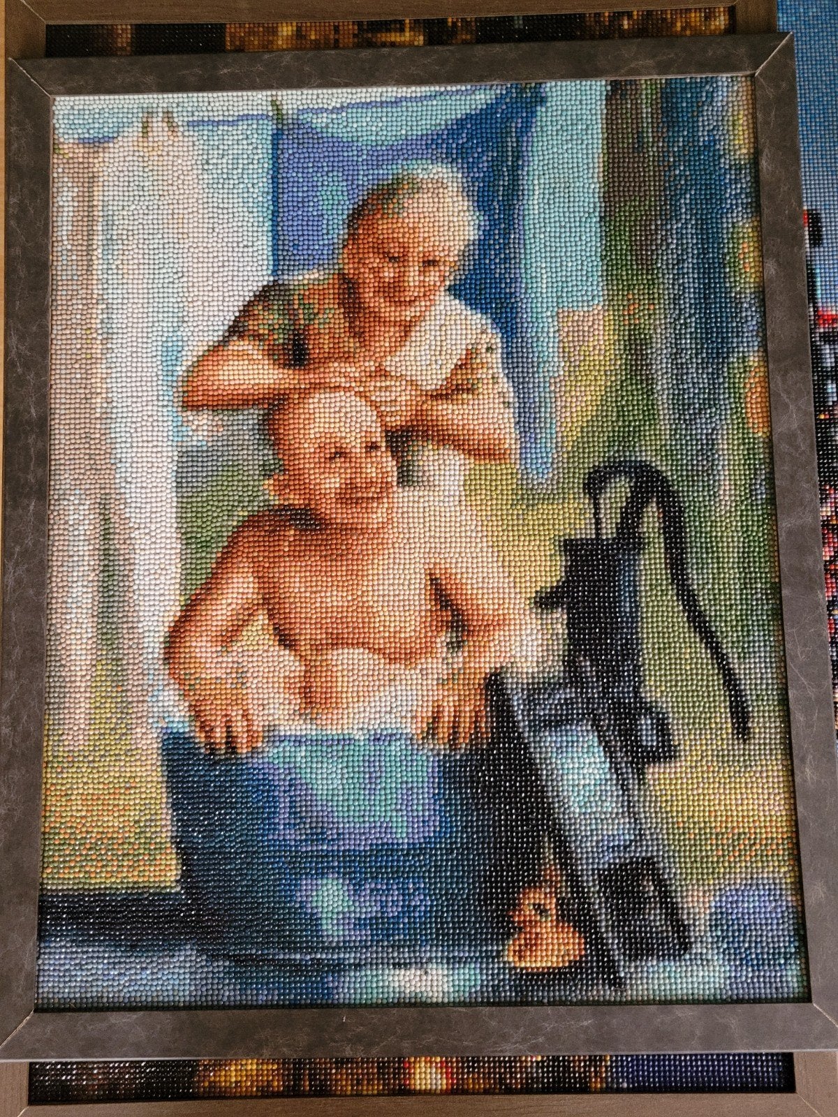 daimond painting, Ophalen
