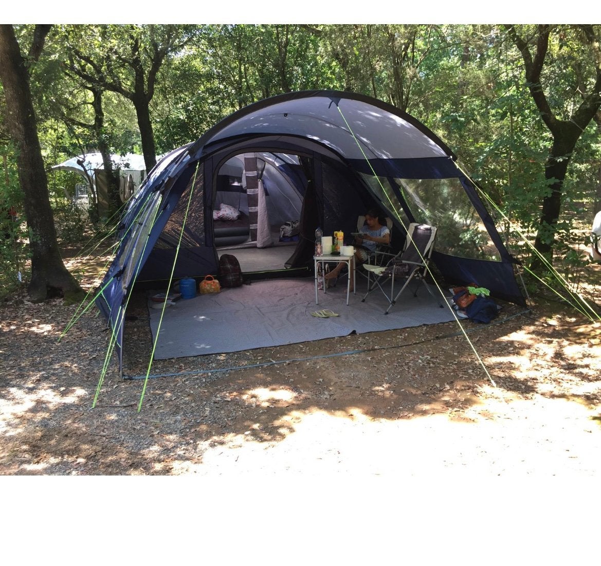 Niet complete tent stokken missen, Caravans en Kamperen, Tenten, Ophalen, Zo goed als nieuw