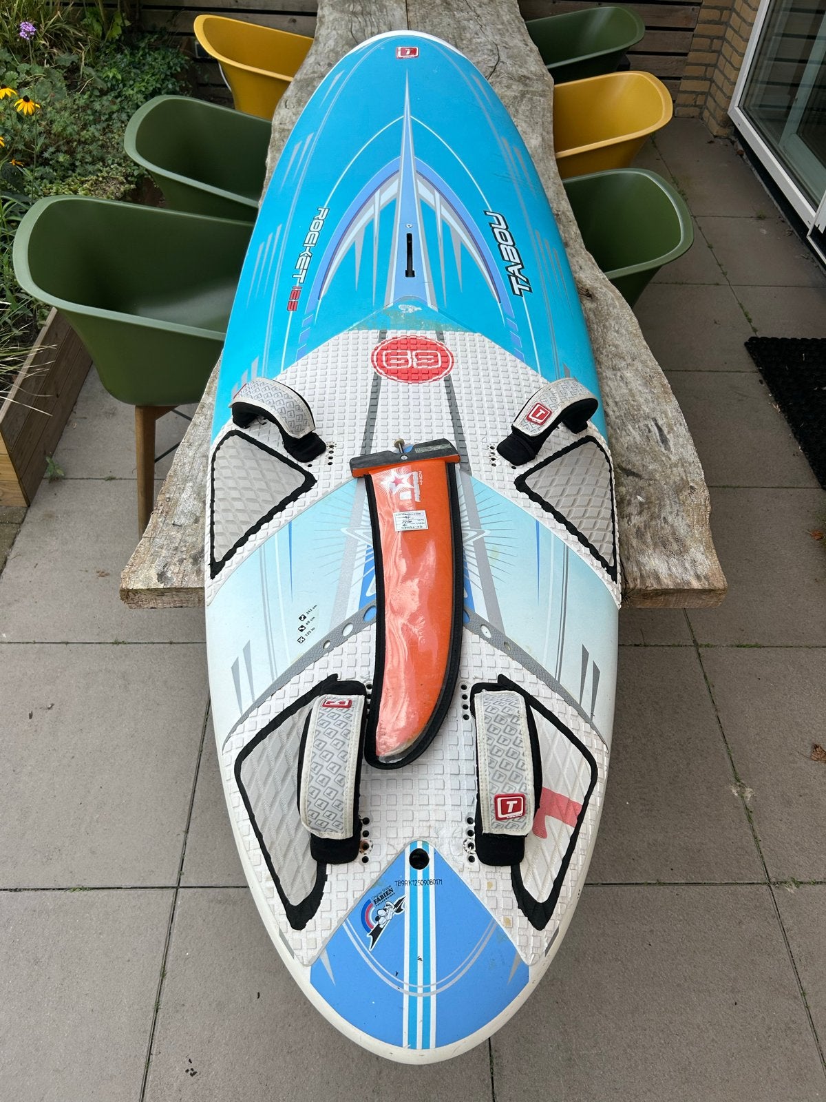 Tabou Rocket 125 incl vin, Watersport en Boten, Ophalen, Gebruikt, Tabou, Minder dan 250 cm