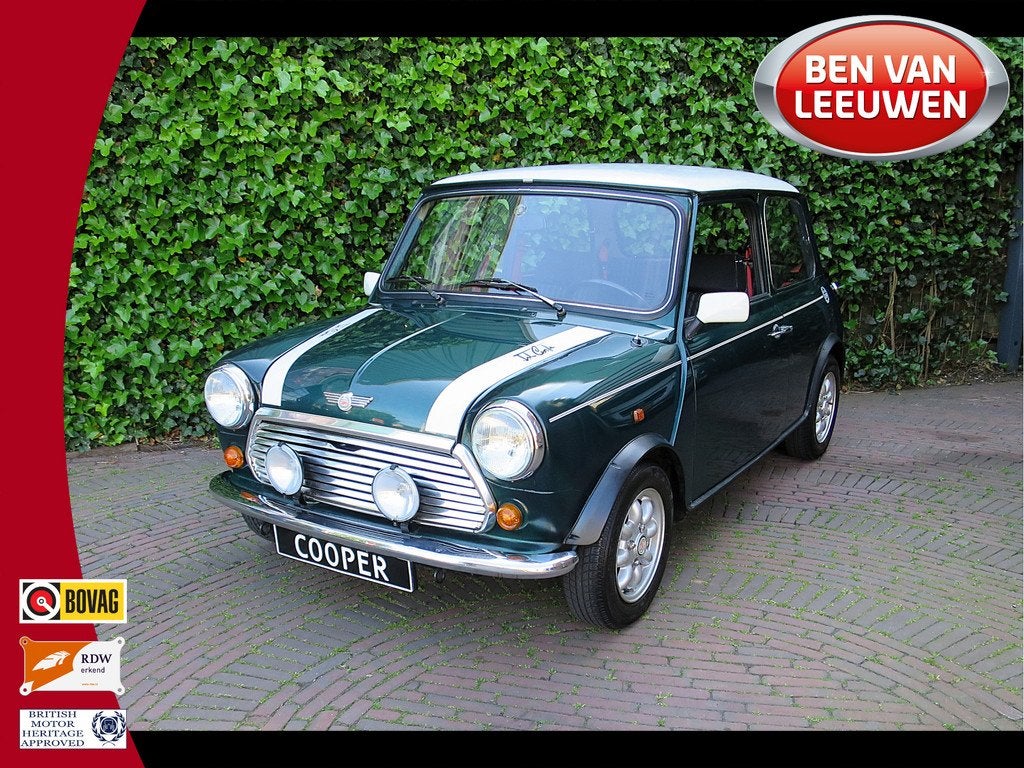 MINI Cooper 1.3 Carb. echte originele '91-er Cooper!, 12 maanden, Stof, 63 pk, Zwart