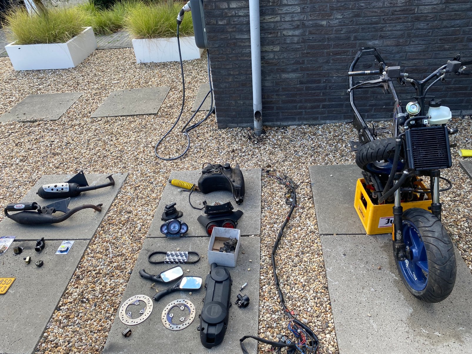 Aprilia sr project. Stuur gerust een bericht, Ophalen, Gebruikt, Frame, Aprilia