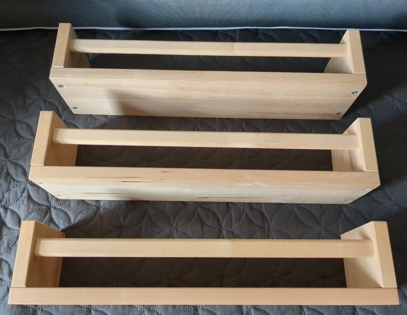 Kruidenrekjes hout Ikea, Overige typen, Hout, IKEA, Zo goed als nieuw