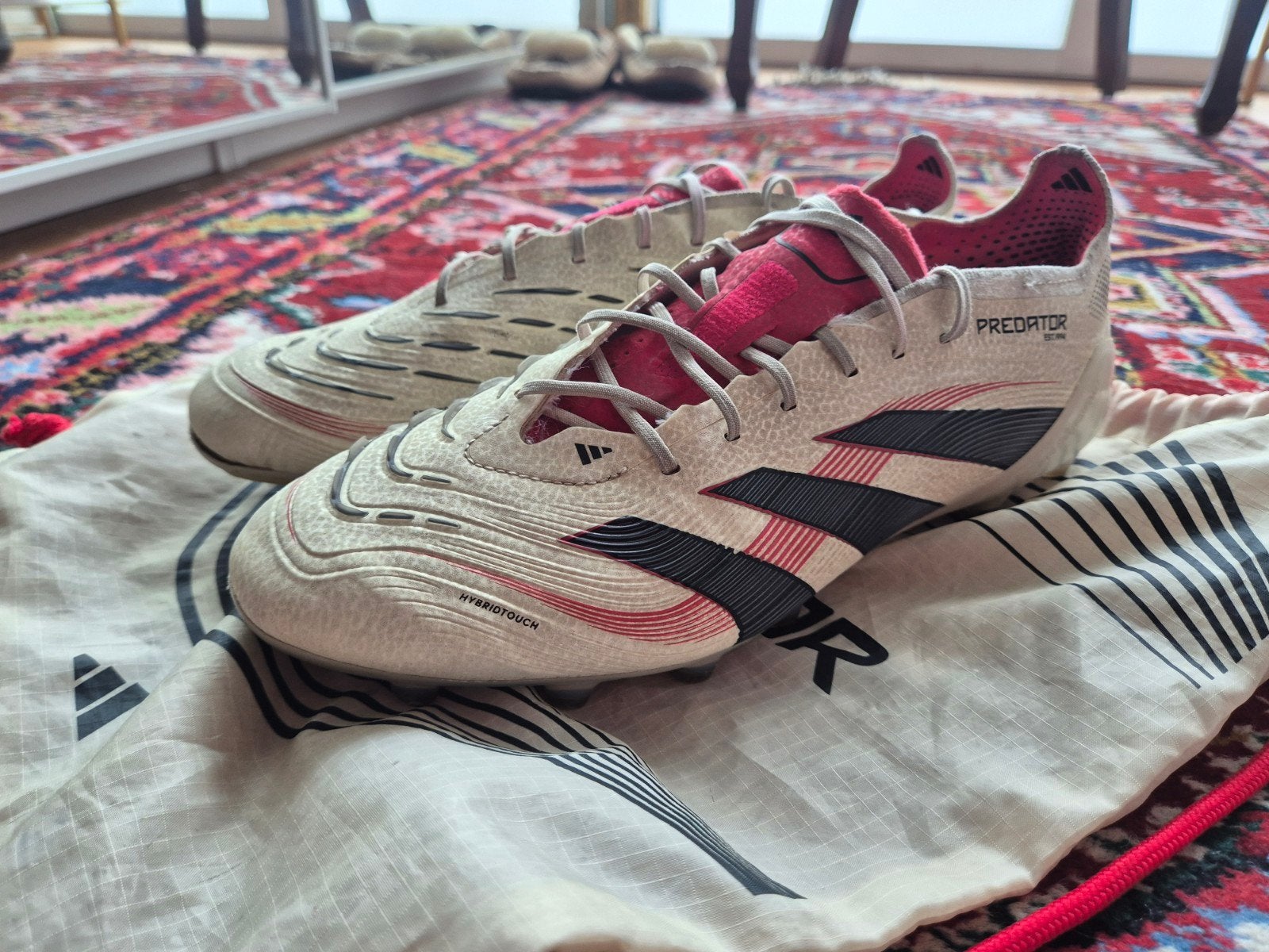 Adidas Predator Elite voetbalschoenen (kunstgras) - 44 2/3, Ophalen of Verzenden, Gebruikt, Schoenen