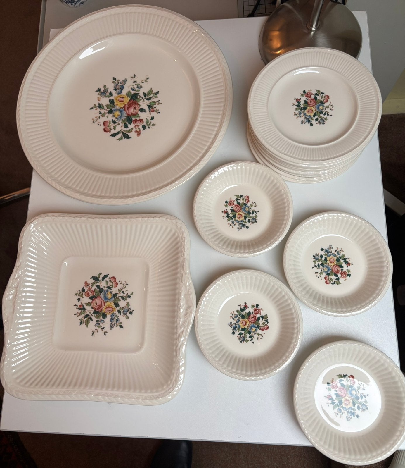 Wedgwood Conway serviesdelen, Huis en Inrichting, Ophalen of Verzenden, Zo goed als nieuw, Porselein, Wedgwood