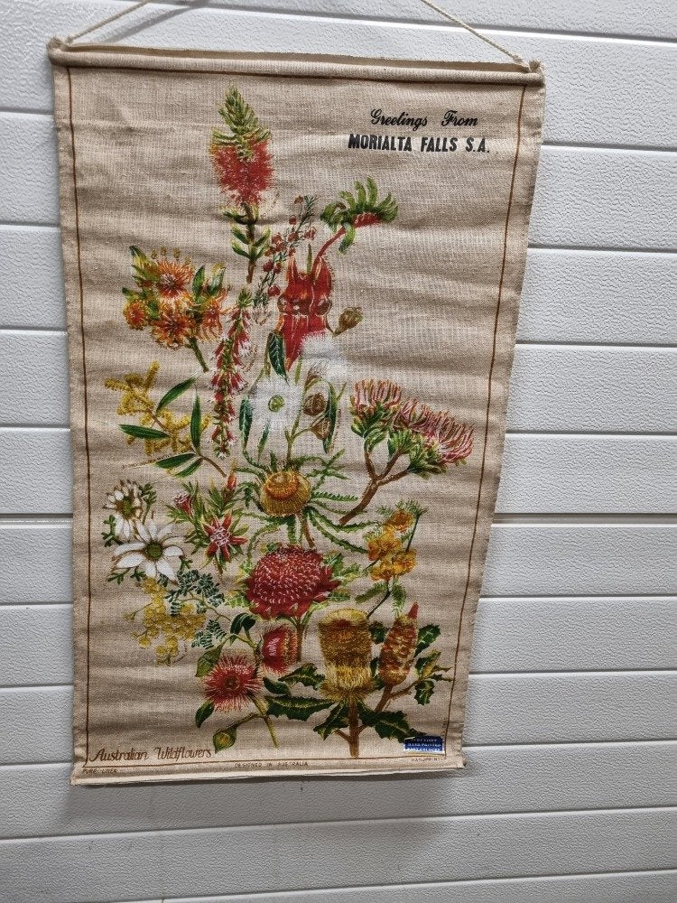 wandhanger vintage australian wildflouwers, Ophalen of Verzenden, 'T Olde Gre-j, Info@toldegrej.nl, Endepoelstraat 20f Didam