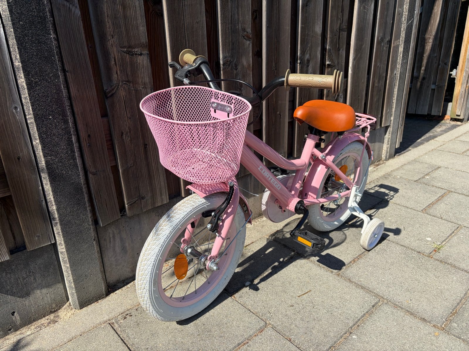 Meisjesfiets Cortego 14 inch - zo goed als nieuw!, Ophalen, Gebruikt, 14 inch of minder