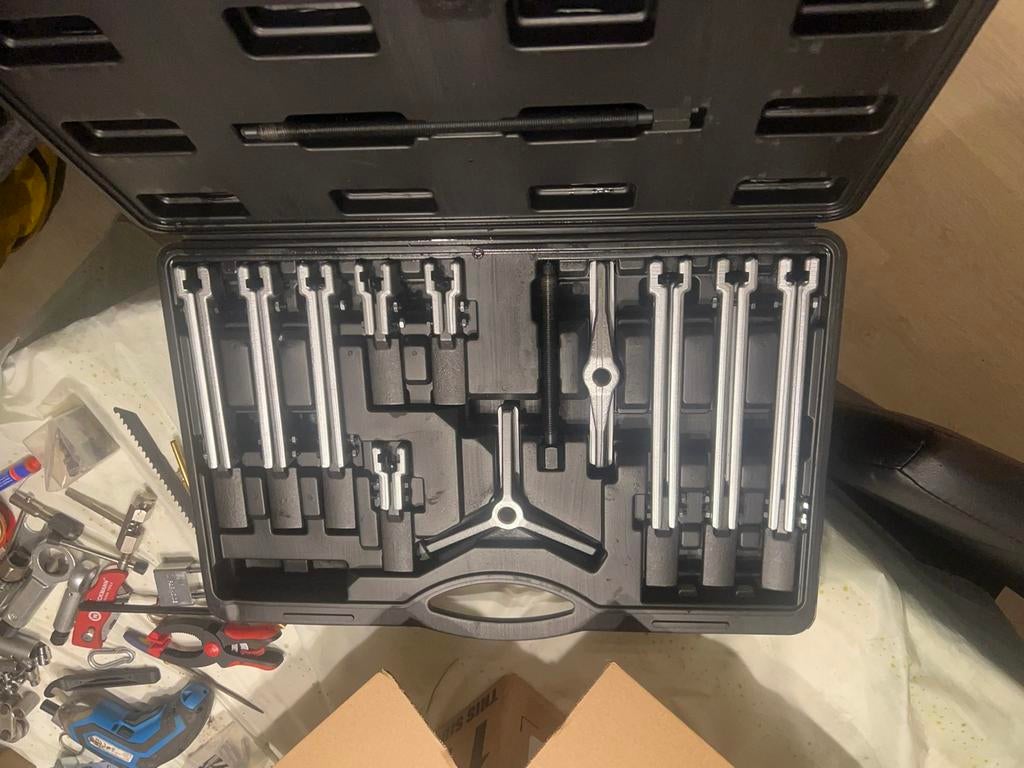 Weber Tools lagger treker set, Ophalen of Verzenden, Zo goed als nieuw, Onbekend