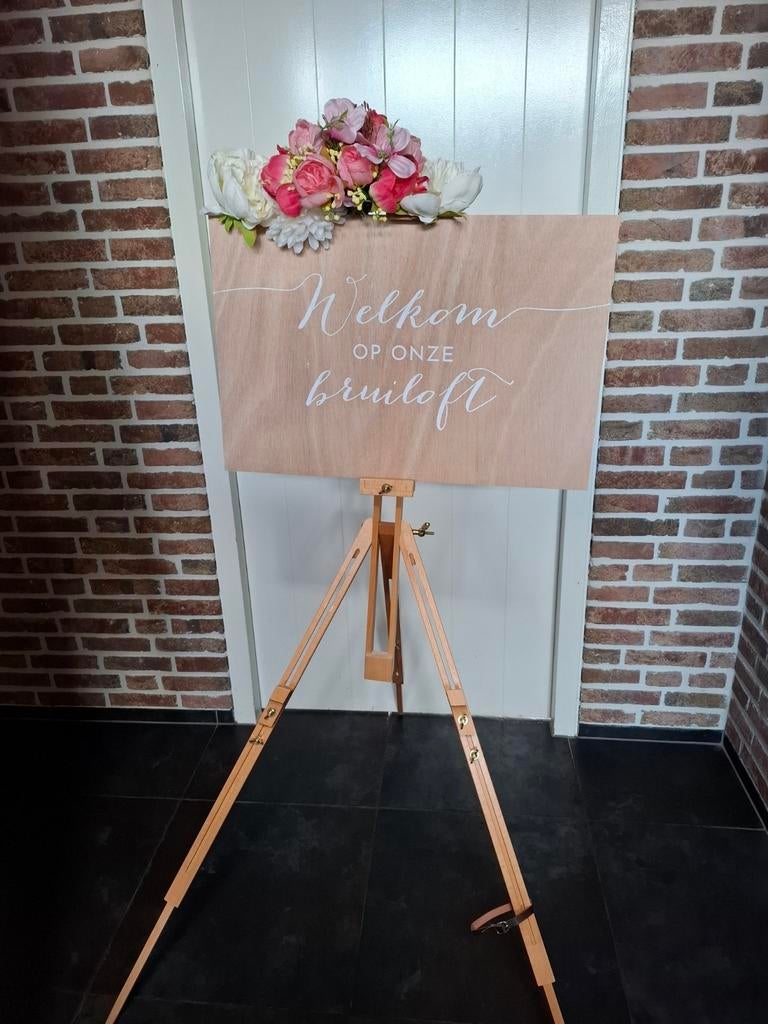 Welkomstbord te huur, Ophalen, Geboorte of Huwelijk