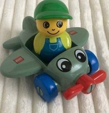 Lego Duplo vliegtuig, Kinderen en Baby's, Ophalen of Verzenden, Zo goed als nieuw, Duplo