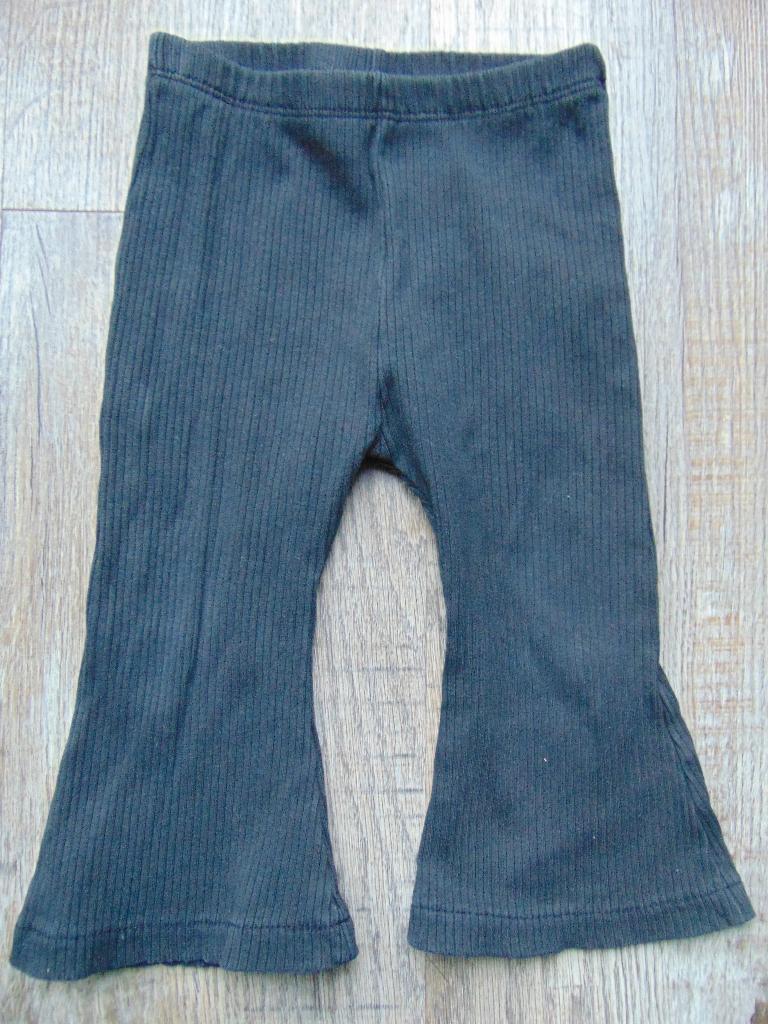 Lange broek donker grijs maat 80 Hema flared broekje, Broekje, Meisje, Ophalen of Verzenden, Zo goed als nieuw