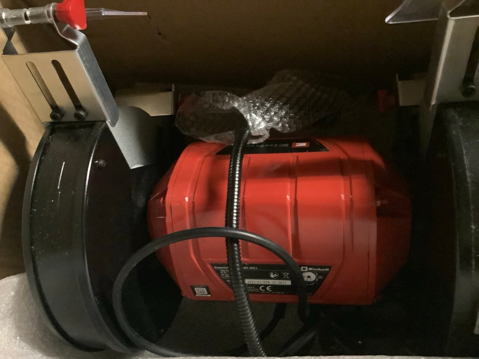Einhell TC-BG 150 bankslijpmachine - Nieuw in doos, Ophalen of Verzenden, Nieuw, Minder dan 700 watt, Werkbankslijpmachine