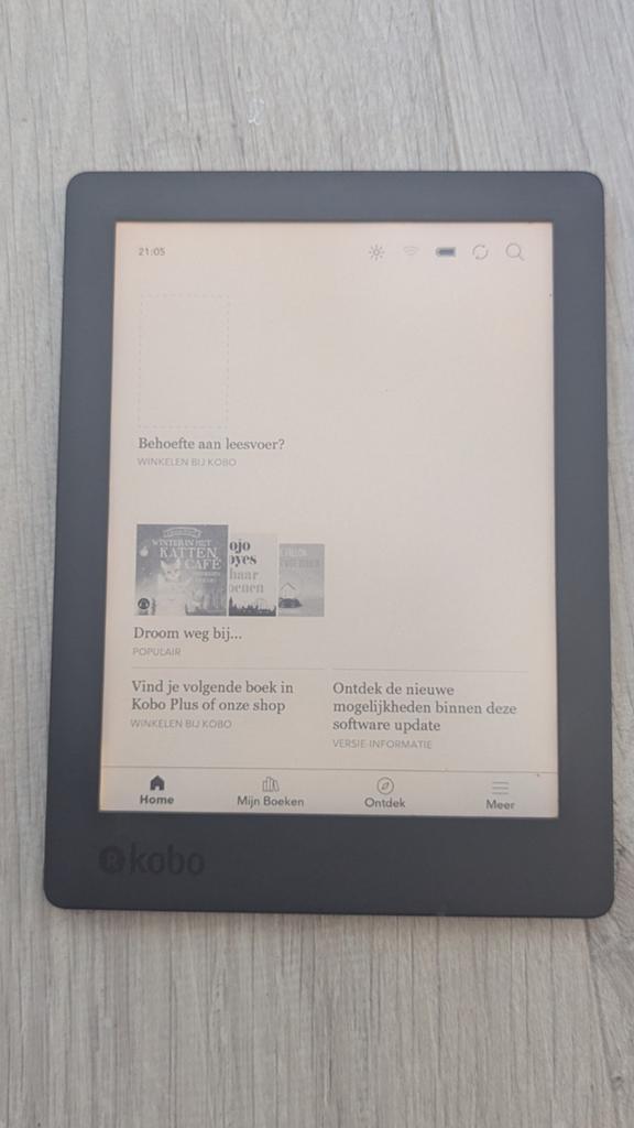 Kobo aura h2o 2e editie in goede staat, Computers en Software, E-readers, Ophalen of Verzenden