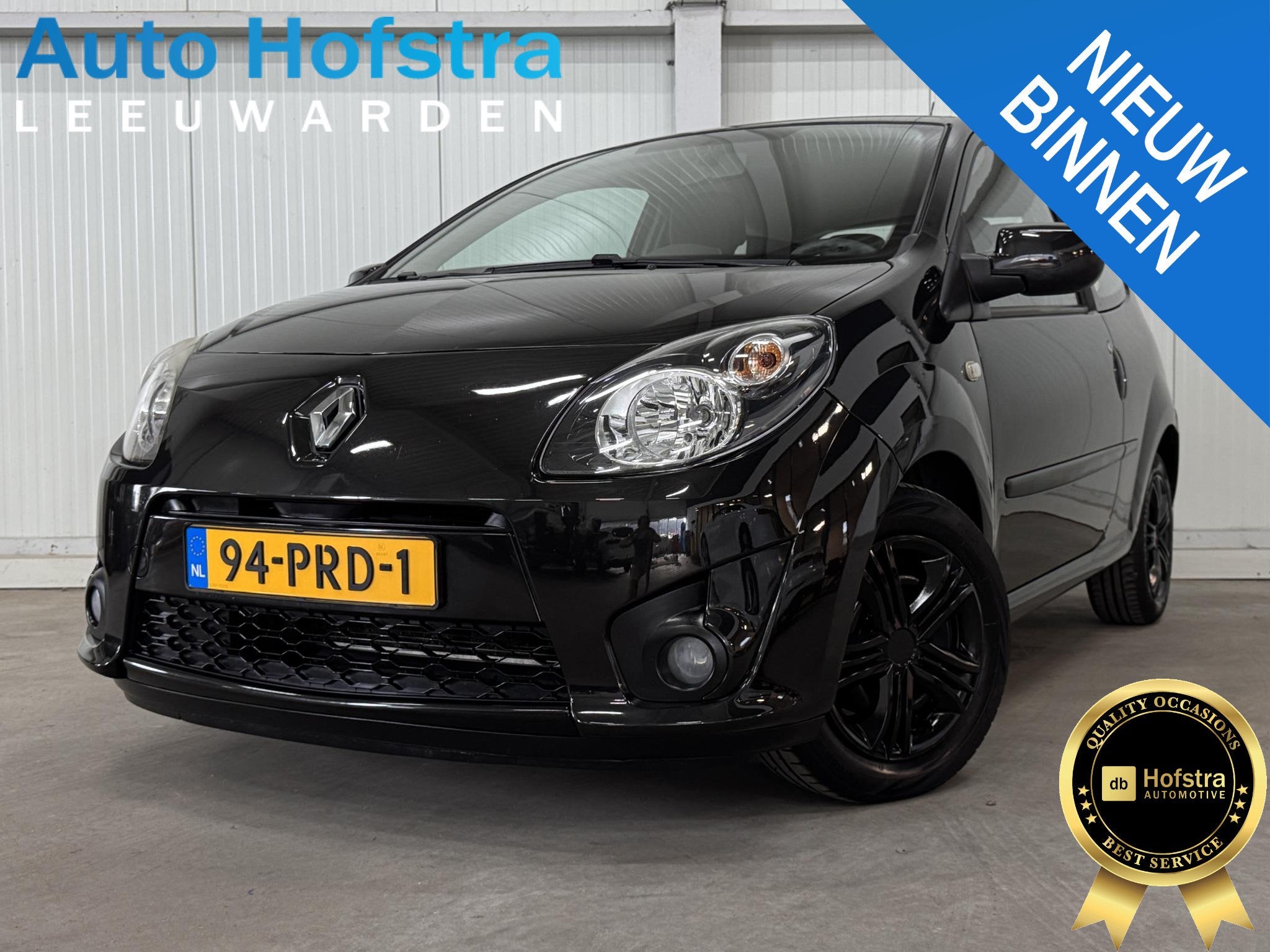 Renault Twingo 1.2-16V Dynamique 75 PK DB-RIEM-VERV. AIRCO C, Gebruikt, Zwart, 4 cilinders, 4 stoelen