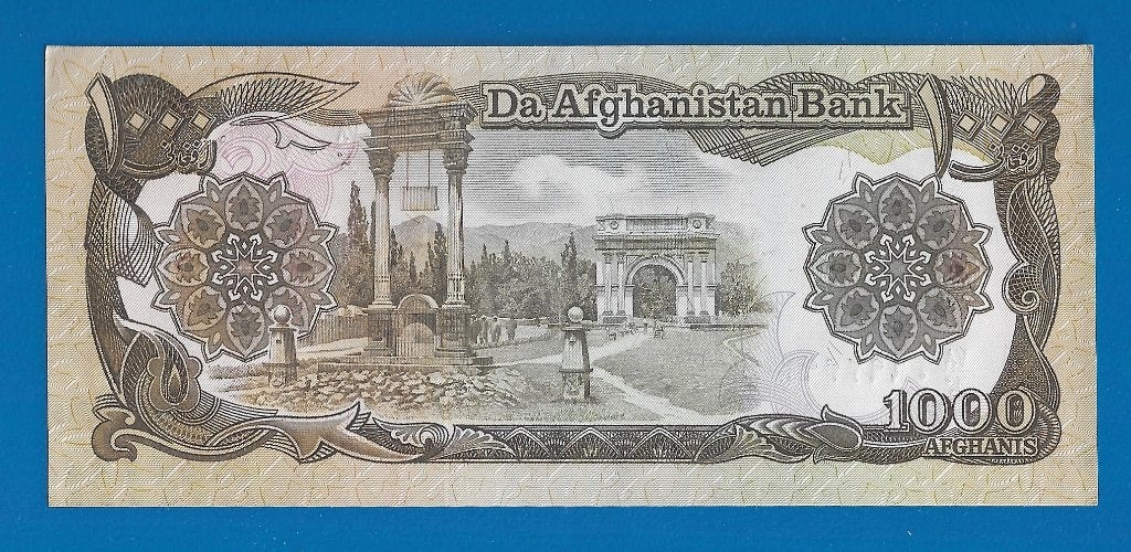 Afghanistan biljet 1000 Afghanis - 1979 UNC, Verzenden, Centraal-Azië, Los biljet