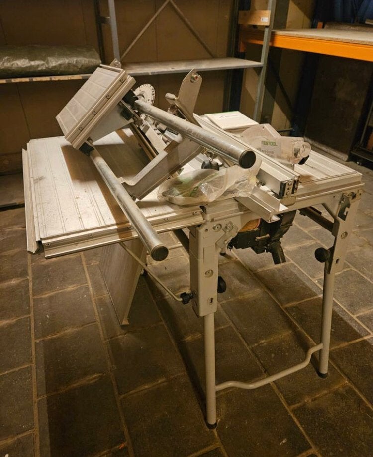Zaagtafel festool, Doe-het-zelf en Verbouw, Ophalen, Zo goed als nieuw, Rolsteiger of Kamersteiger, Minder dan 2 meter