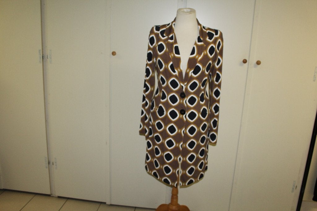ML Collections prachtig lang chique jasje mt 46 valt 44