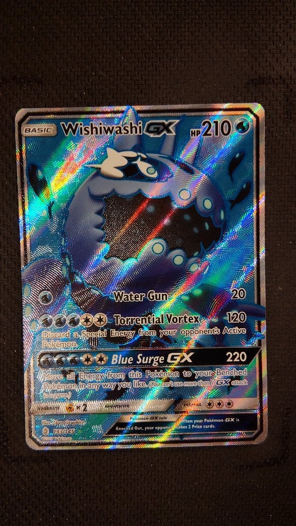Wishiwashi-GX 2 133 Guardians Rising | Pokemon kaart, Ophalen, Zo goed als nieuw, Losse kaart, Foil