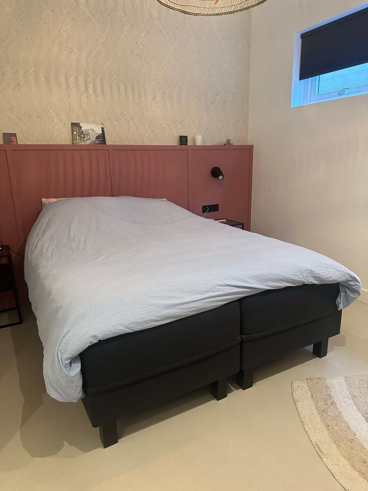Boxspring Swiss Sense 160x200, Ophalen, Zo goed als nieuw, Tweepersoons, 160 cm