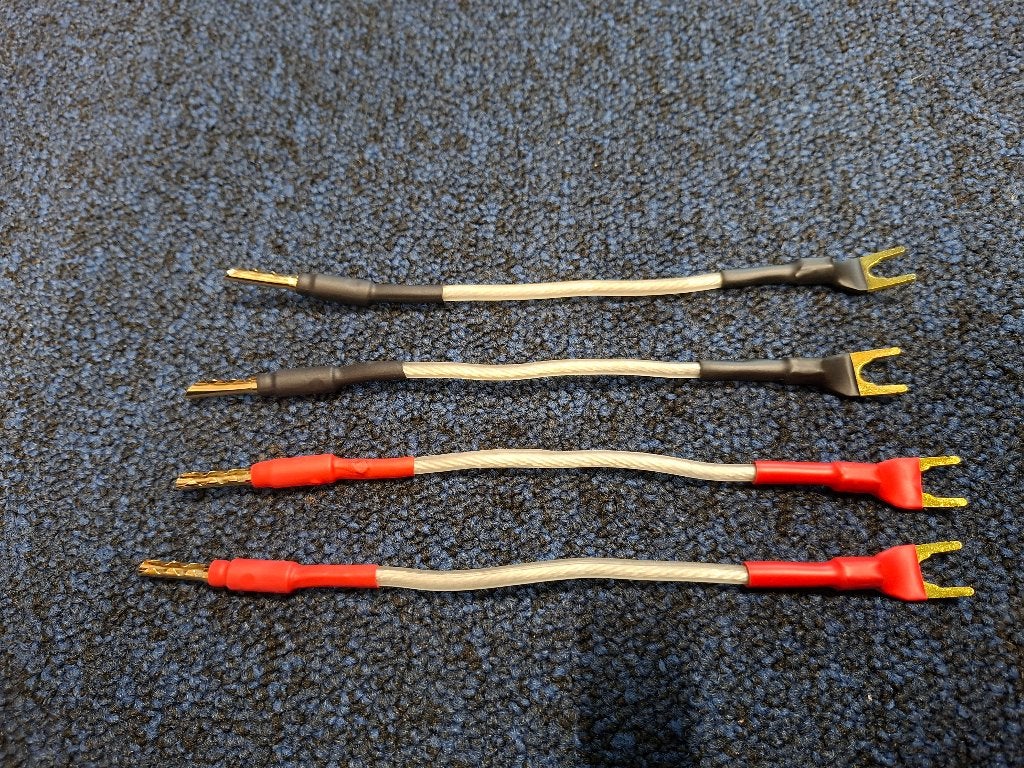 Van den Hul en Kimber Kable Jumpers, Ophalen of Verzenden, Zo goed als nieuw, 2 tot 5 meter, Luidsprekerkabel
