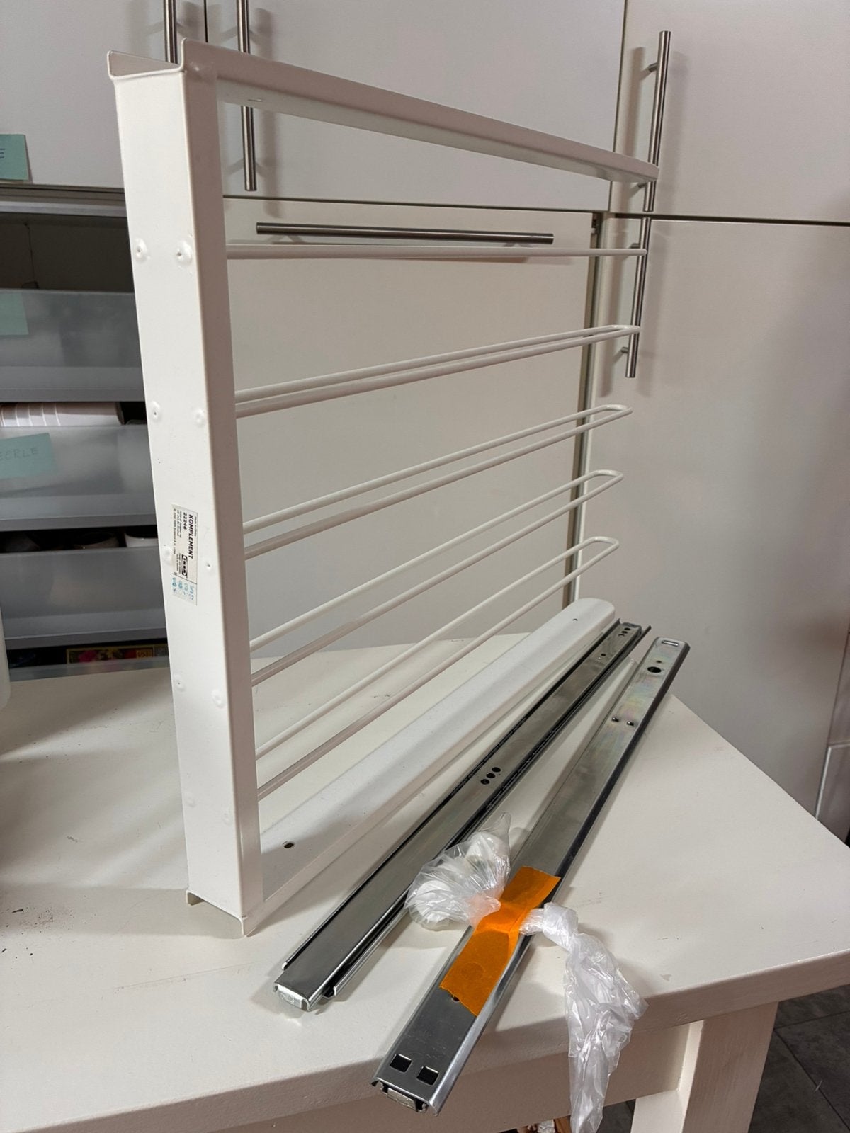 Komplement broekhanger, Ophalen, 50 tot 100 cm, Zo goed als nieuw, Minder dan 100 cm