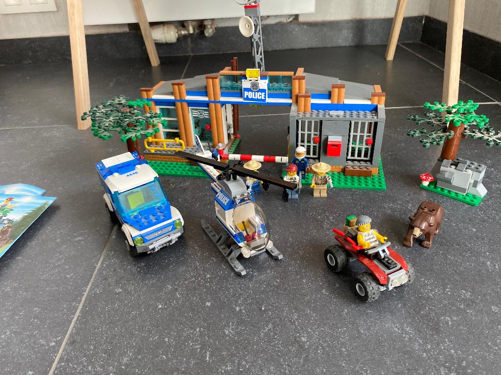 Lego 4440 Forest Police Station, Ophalen, City, Lego, Complete set